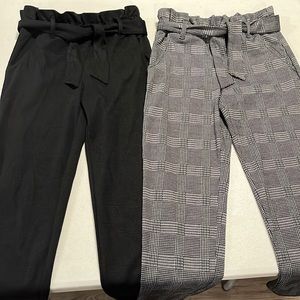 2 Pairs Girls Justice Pants